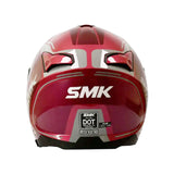 CASCO ABIERTO SMK GTJ TOURER GRIS+ROSADO