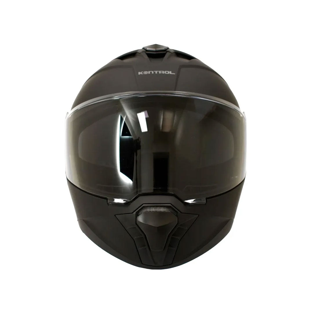 CASCO ABATIBLE KONTROL TROPPER NEGRO MATE