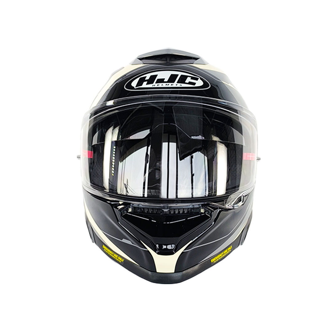 CASCO INTEGRAL HJC RPHA 71 COZAD MC5 GRIS+BLANCO