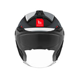 CASCO INTEGRAL MT OF515 SV COSMO SV SILENCE B2 GRIS MATE+BLANCO+ROJO