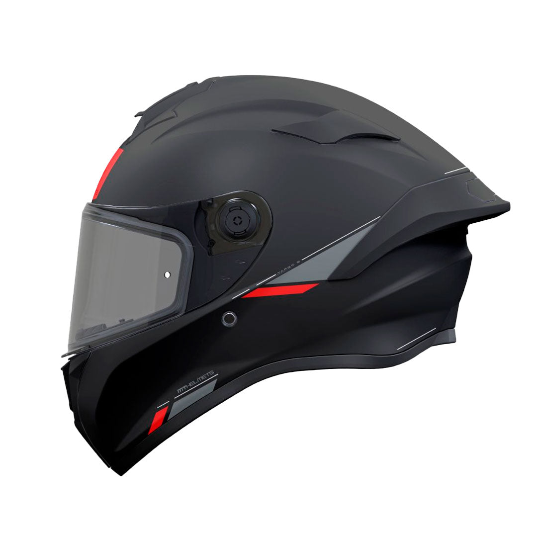 CASCO INTEGRAL TARGO S SOLID A1 NEGRO MATE