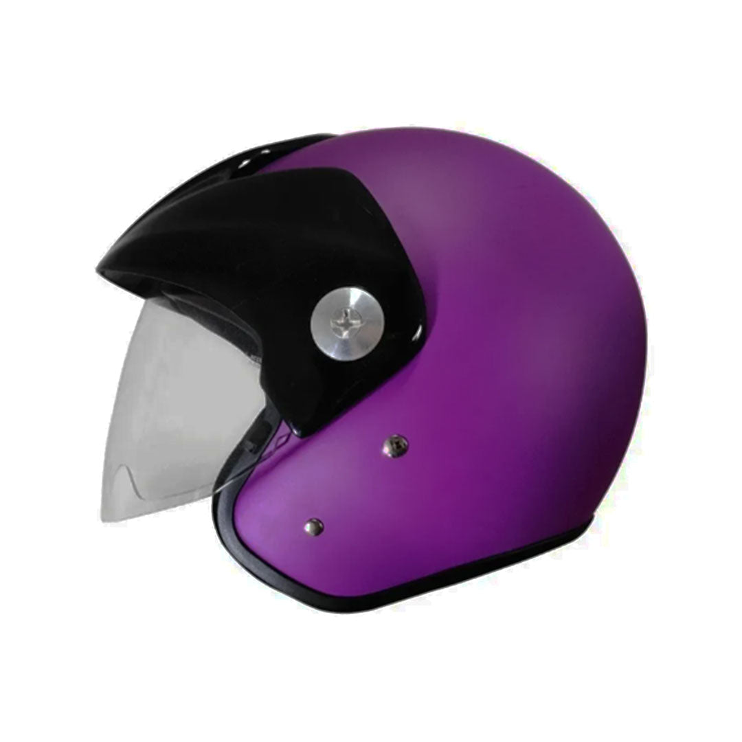 CASCO ZEUS 507 ABIERTO MORADO MATE