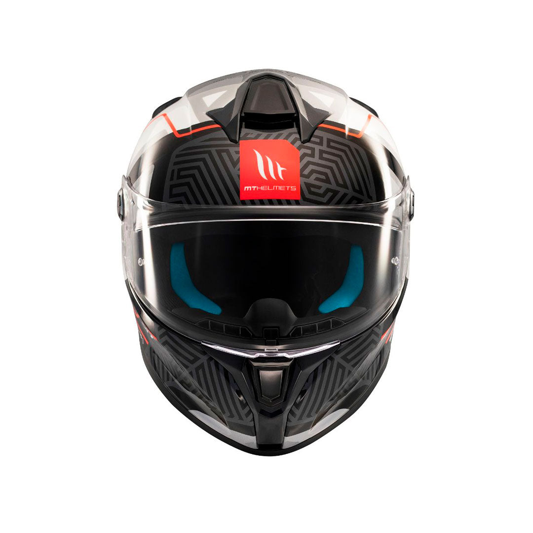 CASCO INTEGRAL TARGO S BRIK C0 BLANCO BRILLO