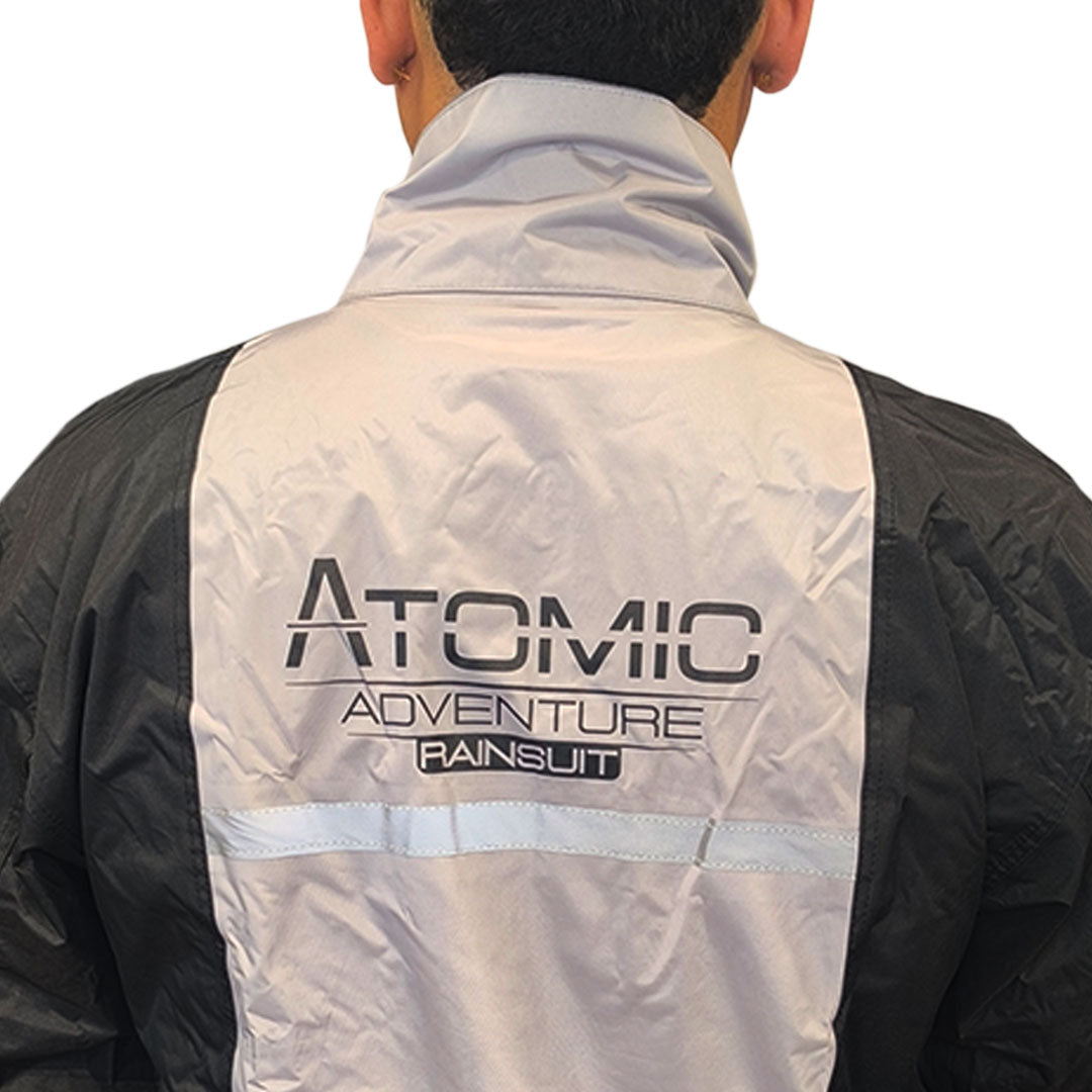 IMPERMEABLE ADVENTURE ATOMIC NEGRO+GRIS