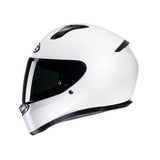 CASCO INTEGRAL HJC C10 PLANO BLANCO PERLA