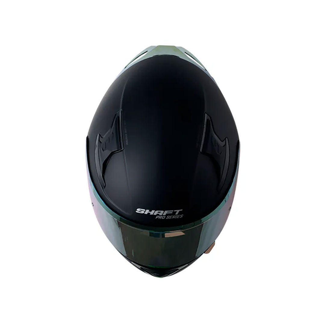 CASCO INTEGRAL SHAFT PRO 612 DV EVO NEGRO MATE+DORADO