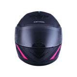 CASCO INTEGRAL KONTROL 878 SPEEDY NEGRO+ROSADO