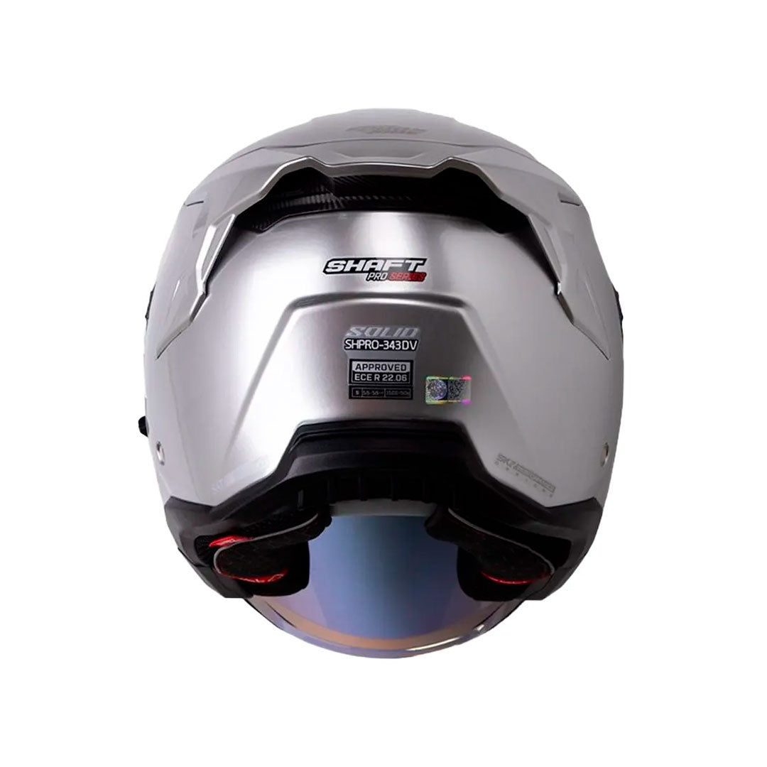 CASCO ABIERTO SHAFT PRO 343 DV CROMA SILVER