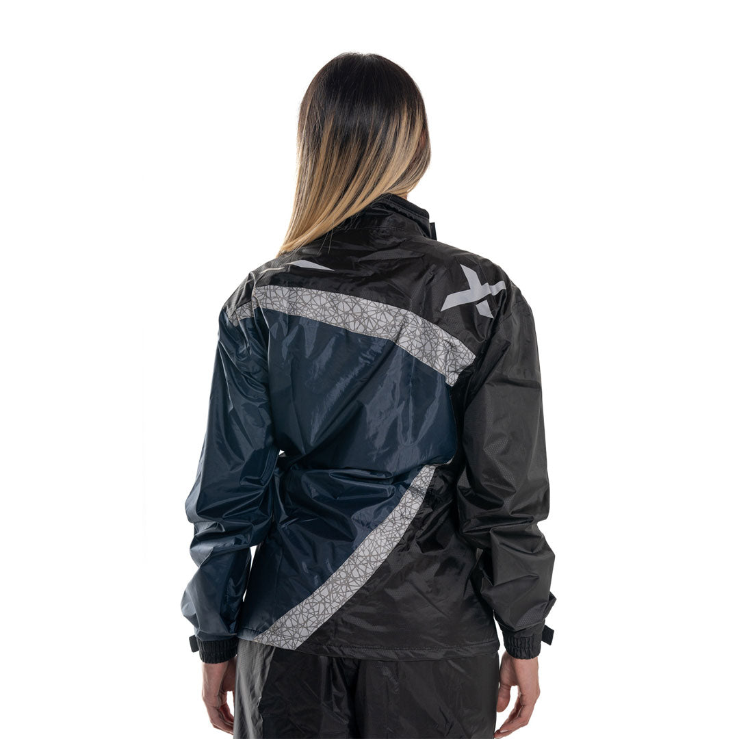 IMPERMEABLE PREMIUM MUJER VETROX NEGRO