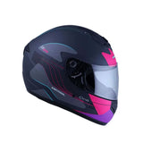 CASCO INTEGRAL KONTROL 878 ORTEX NEGRO+FUCSIA NEÓN