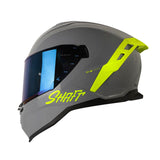 CASCO INTEGRAL SHAFT 598 GTR GRIS+AMARILLO NEÓN