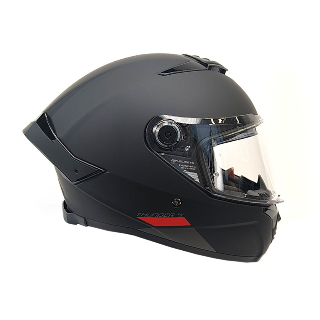CASCO INTEGRAL MT THUNDER 4 SV A1 NEGRO MATE