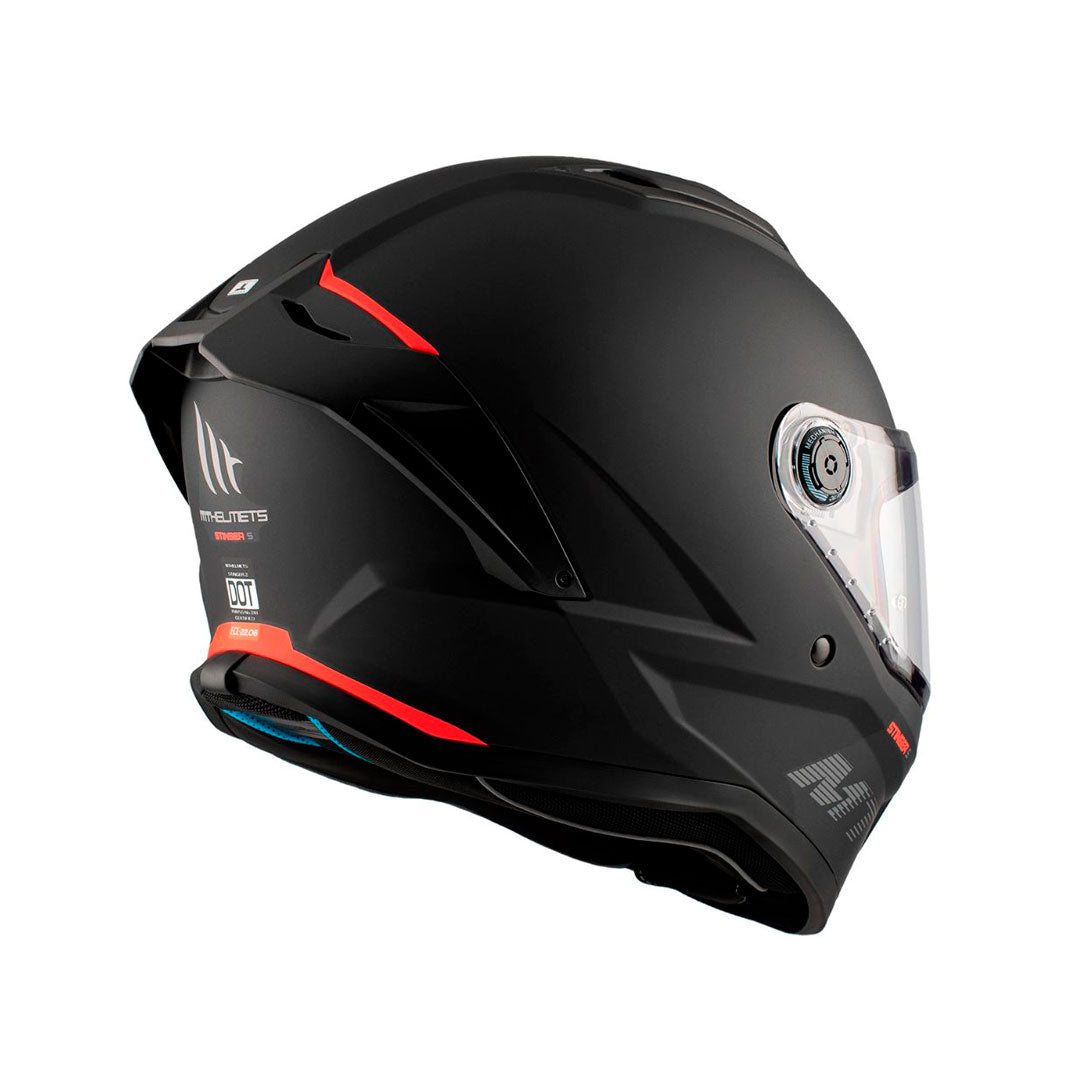 CASCO INTEGRAL STINGER 2 A1 NEGRO MATE