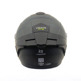 CASCO INTEGRAL XSPORTS M75 VRAVE GRIS+VERDE NEÓN