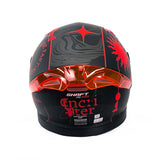 CASCO INTEGRAL SHAFT PRO 612 DV ENCRIPTER NEGRO+ROJO