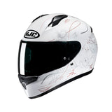 CASCO INTEGRAL HJC C10 EPIC MC8 BLANCO+NEGRO+FUCSIA