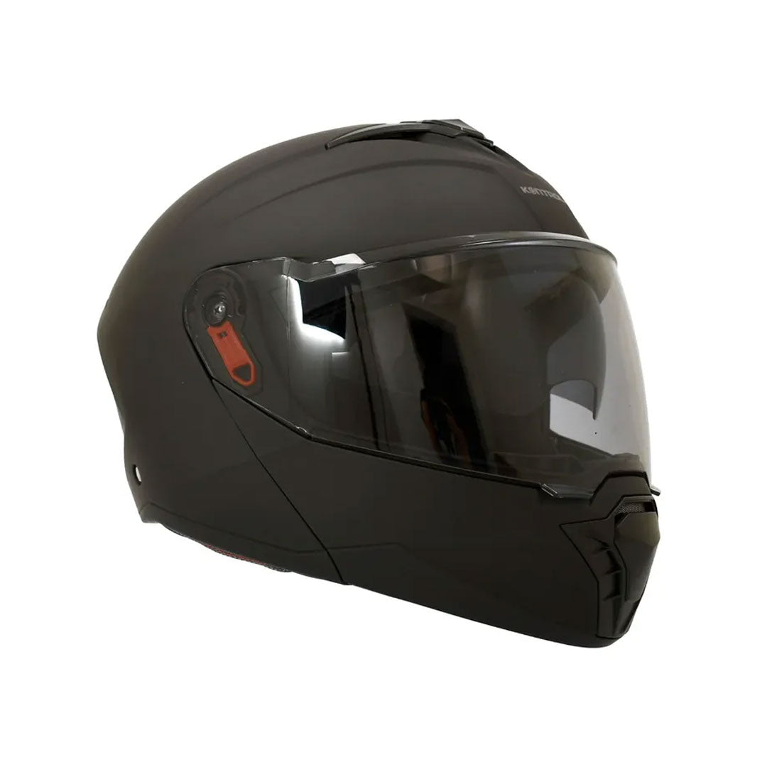CASCO ABATIBLE KONTROL TROPPER NEGRO MATE