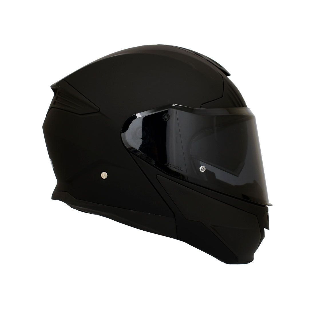 CASCO ABATIBLE SMK GULLWING NEGRO MATE