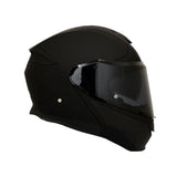 CASCO ABATIBLE SMK GULLWING NEGRO MATE