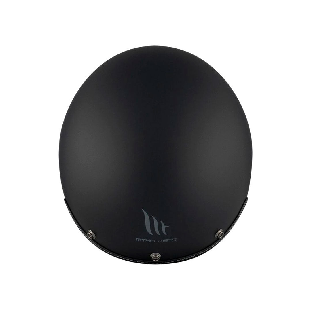 CASCO ABIERTO MT OF507 SV LE MANS 2 S PLANO A1 NEGRO MATE