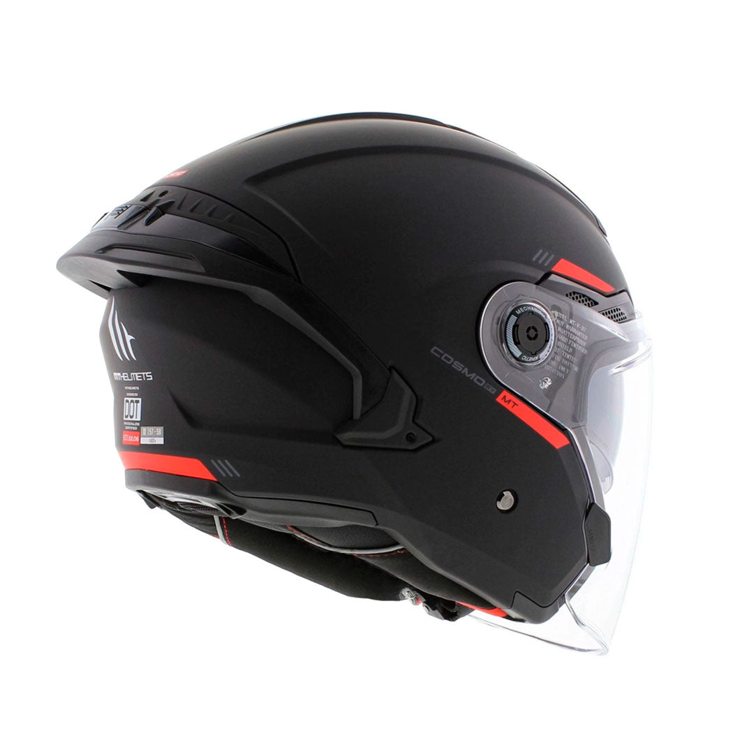 CASCO INTEGRAL MT OF515 SV COSMO SV PLANO A1 NEGRO MATE