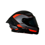 CASCO INTEGRAL SPARTAN PANTHER SV PLANO B5 GALE NEGRO+GRIS+ROJO