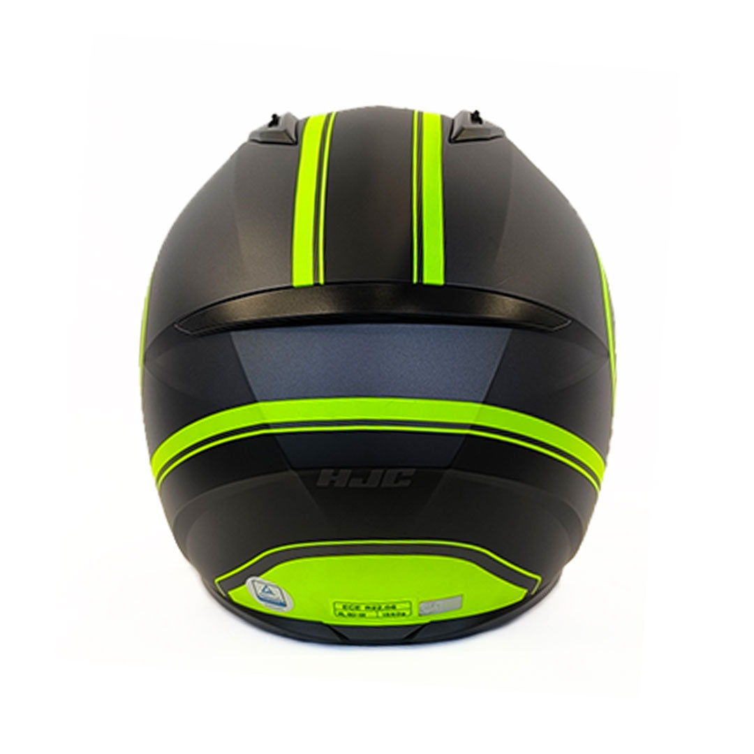CASCO INTEGRAL HJC C10 ELIE_MC3-SF NEGRO+AMARILLO NEÓN