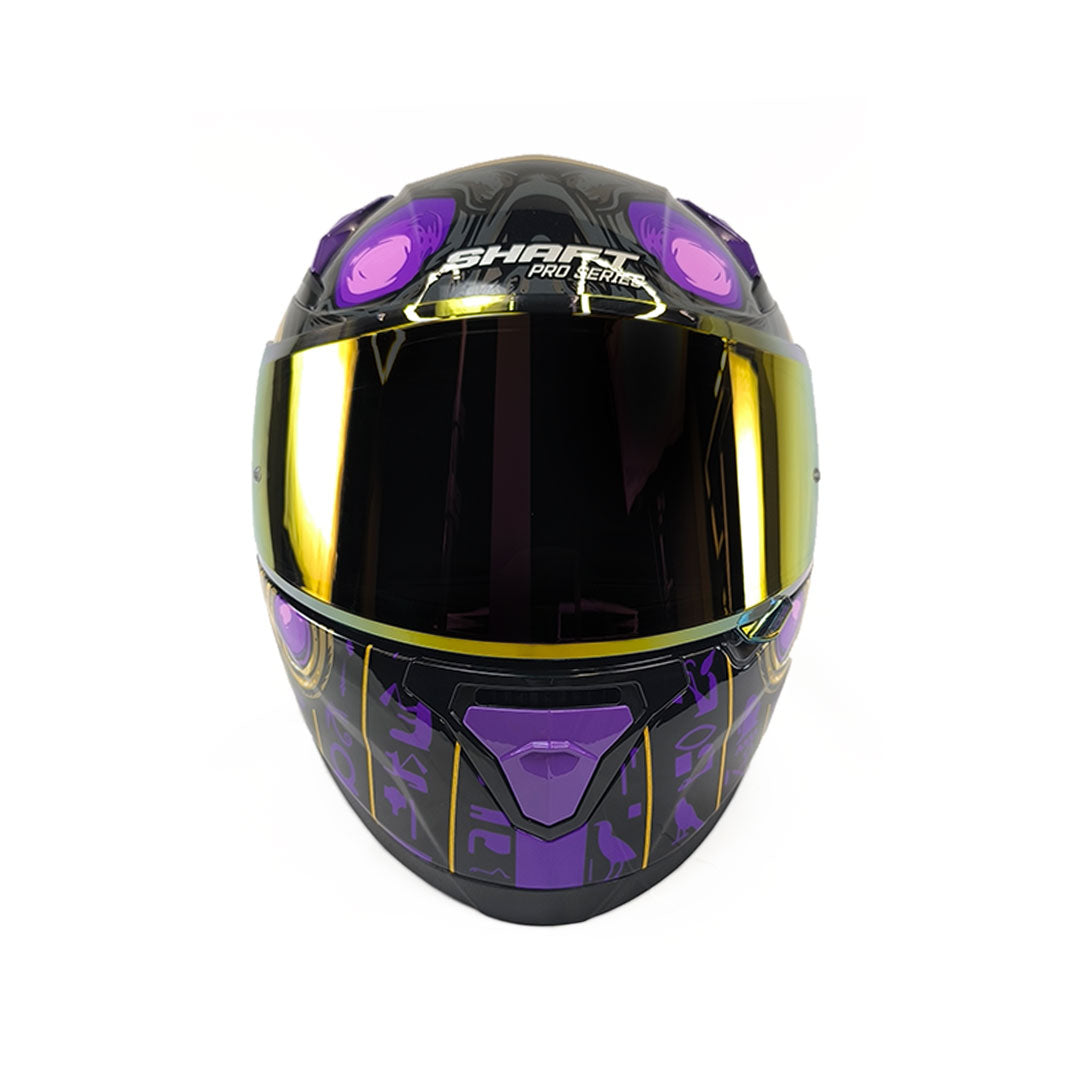 CASCO INTEGRAL SHAFT PRO 612 DV EVO FARAON NEGRO+MORADO