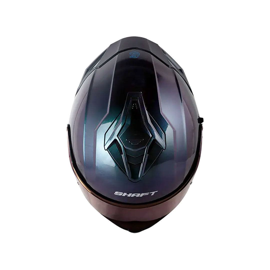 CASCO INTEGRAL SHAFT 598GTR CAMALEÓN AZUL