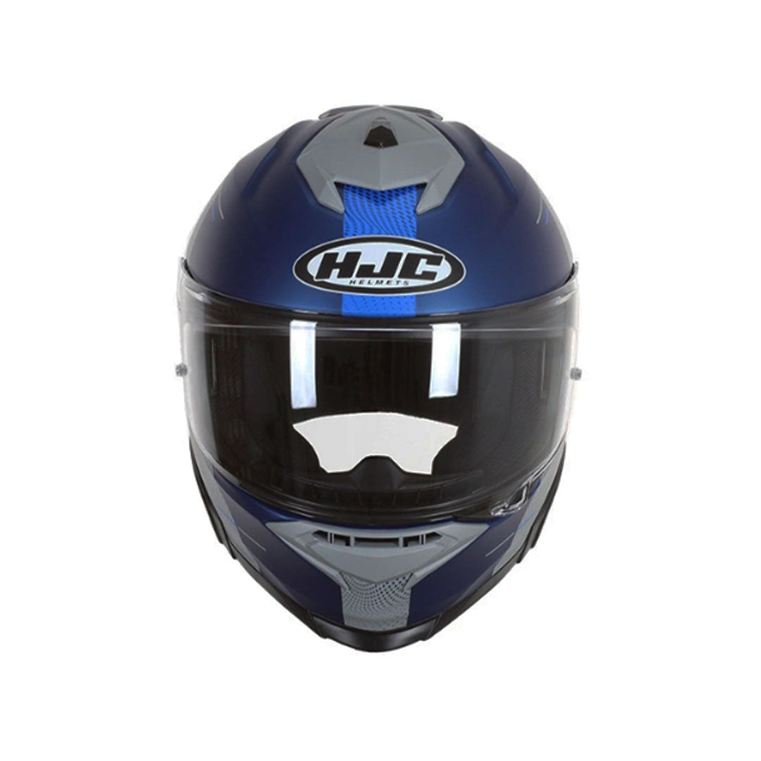 CASCO INTEGRAL HJC I71 PEKA_MC2-SF AZUL+GRIS