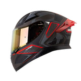 CASCO INTEGRAL SHAFT PRO 612 DV EVO AF087 GRIS OSCURO + ROJO
