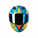 CASCO INTEGRAL SHAFT 582_SP EVO ADVENTURE TIME AZUL