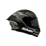 CASCO INTEGRAL SMK STELLAR ADOX MA266 NEGRO MATE+GRIS