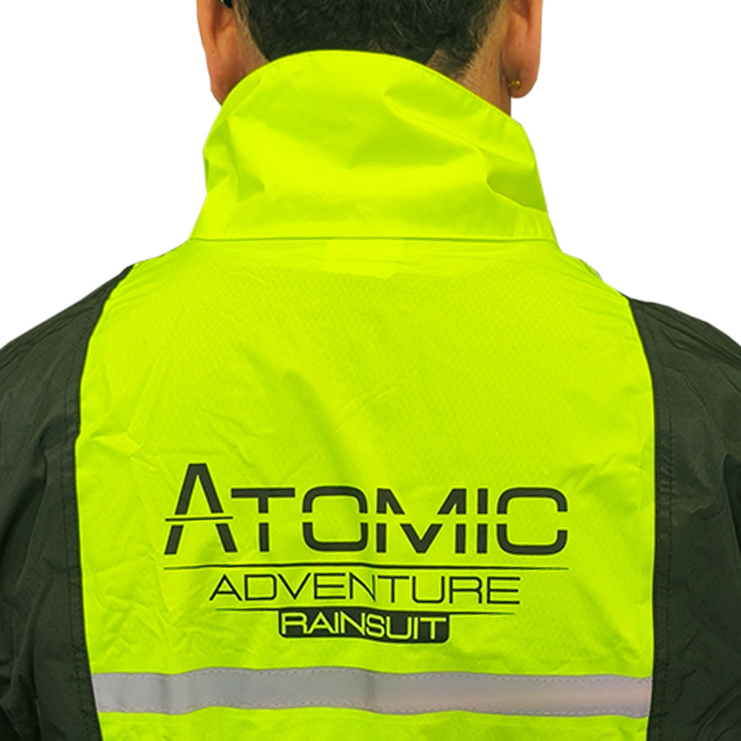 IMPERMEABLE ADVENTURE ATOMIC NEGRO+VERDE