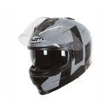 CASCO INTEGRAL HJC I71 PEKA_MC5 GRIS+NEGRO