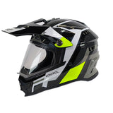 CASCO MULTIPROPÓSITO KONTROL 819 KAPUK BLANCO+VERDE NEÓN+GRIS