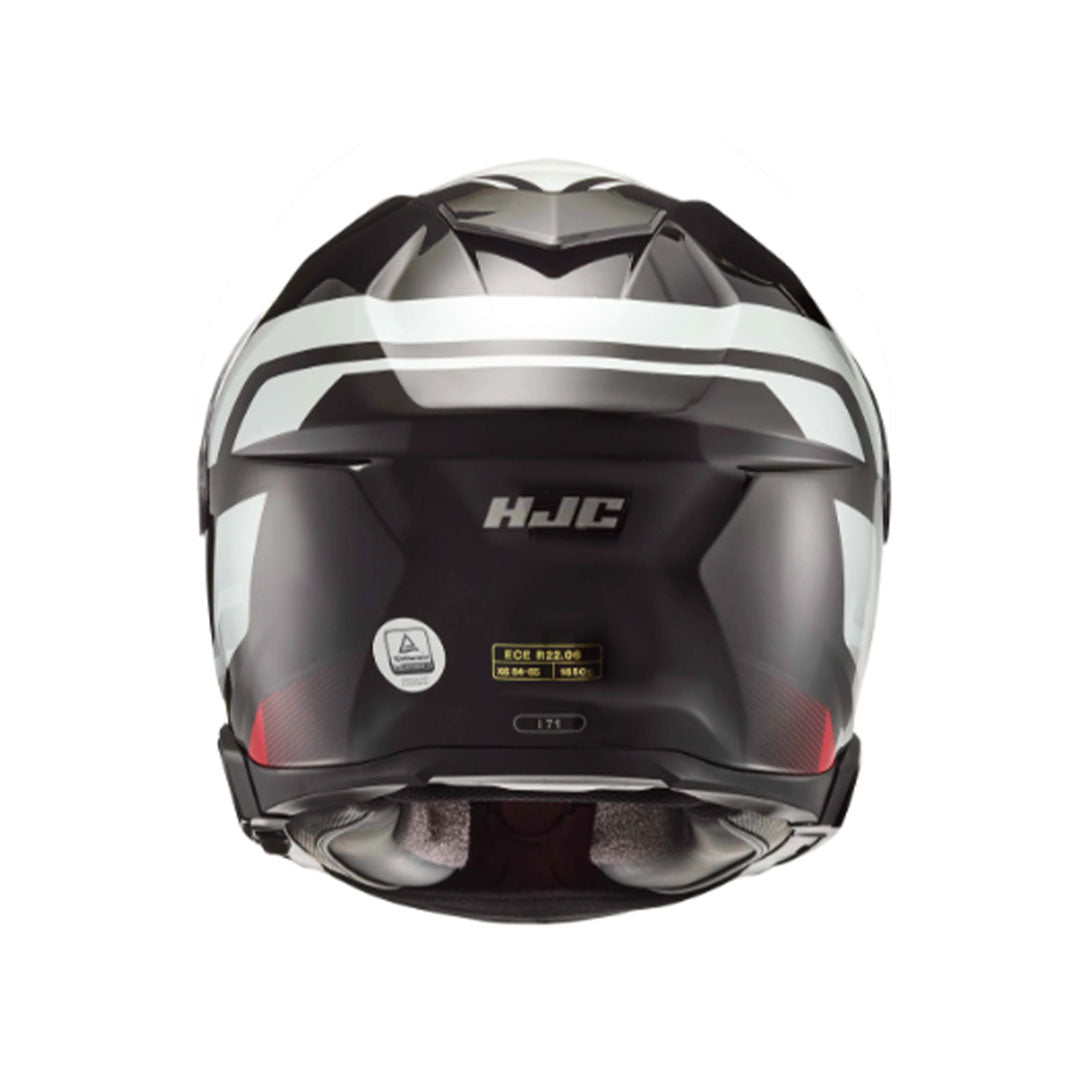 CASCO INTEGRAL HJC I71 ENTA_MC1 NEGRO+ROJO
