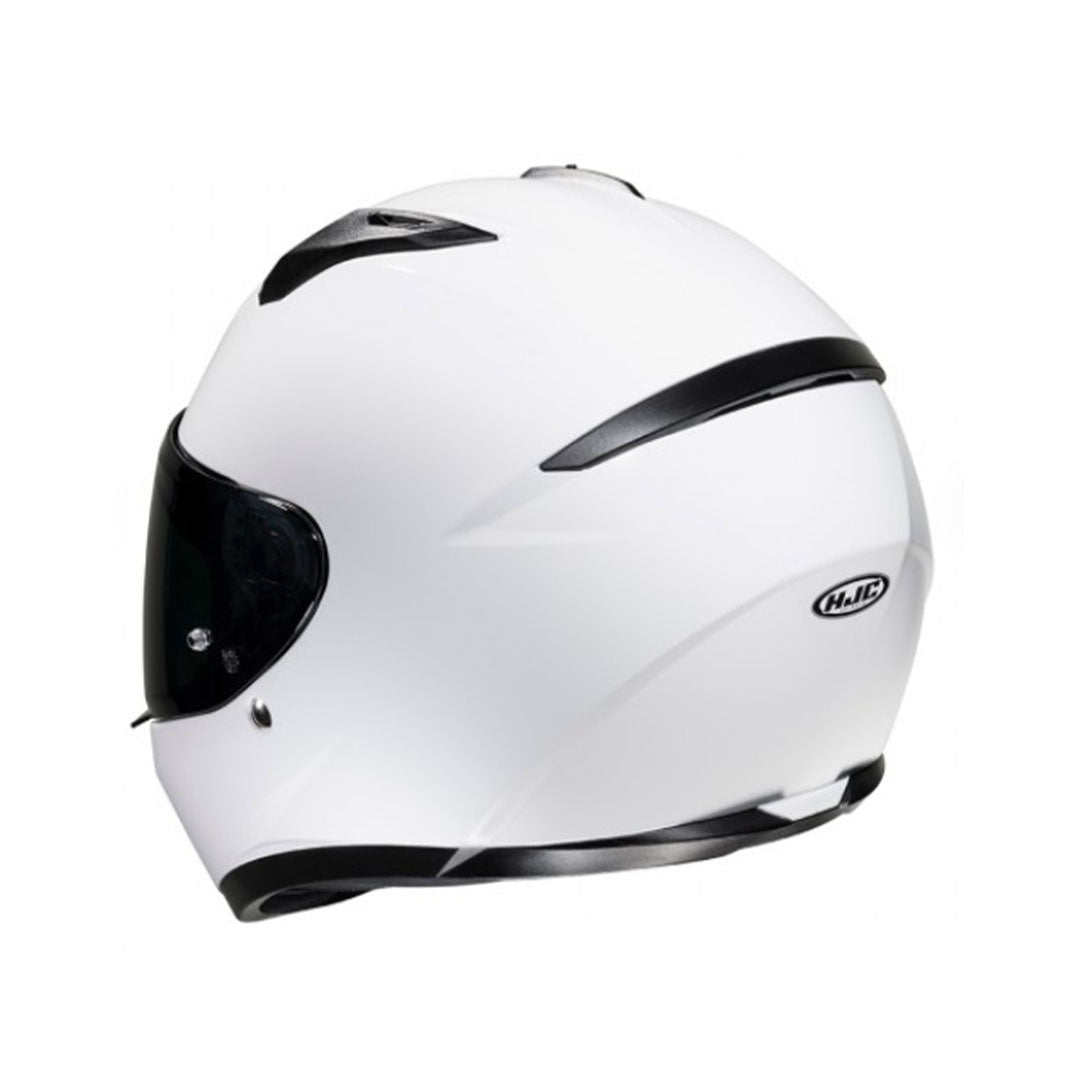 CASCO INTEGRAL HJC C10 PLANO BLANCO PERLA