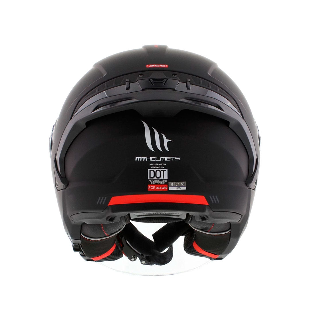 CASCO INTEGRAL MT OF515 SV COSMO SV PLANO A1 NEGRO MATE