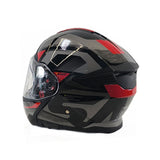 CASCO ABATIBLE SMK GULLWING VENTURE GL263 NEGRO+GRIS+BLANCO+ROJO