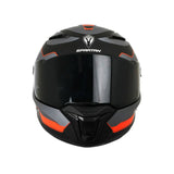 CASCO INTEGRAL SPARTAN PANTHER SV PLANO B5 GALE NEGRO+GRIS+ROJO