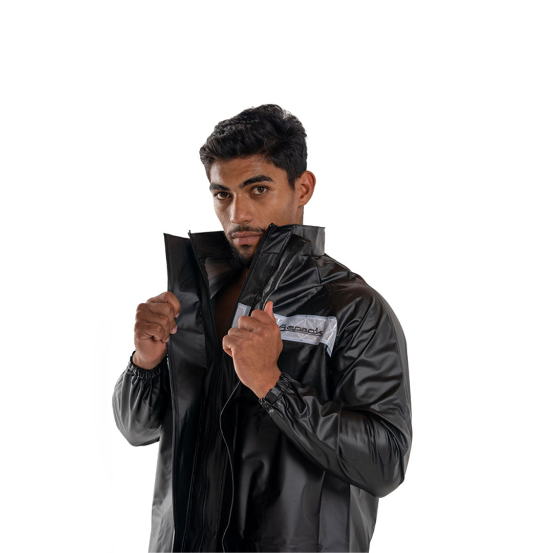 IMPERMEABLE VETROX GE-PACK RIDE NEGRO