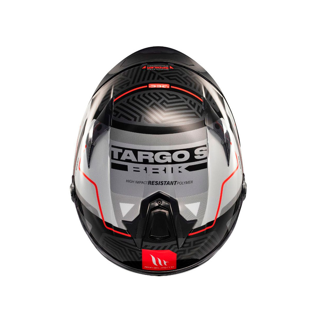 CASCO INTEGRAL TARGO S BRIK C0 BLANCO BRILLO