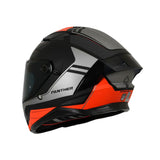 CASCO INTEGRAL SPARTAN PANTHER SV PRESTIGE B5 NEGRO+GRIS+NARANJA NEÓN