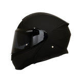 CASCO ABATIBLE SMK GULLWING NEGRO MATE