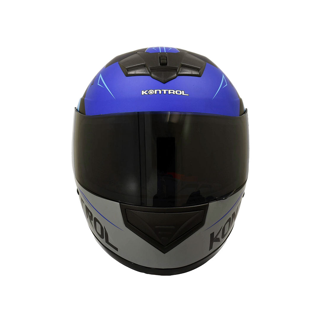 CASCO INTEGRAL KONTROL 878 GLANZ AZUL