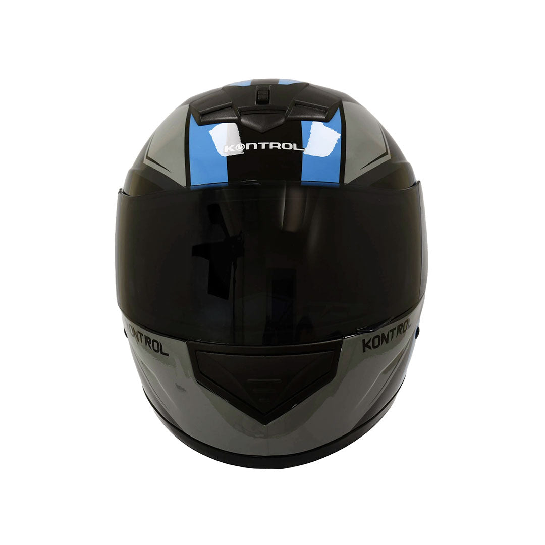 CASCO INTEGRAL KONTROL 878 VENNET AZUL BRILLANTE