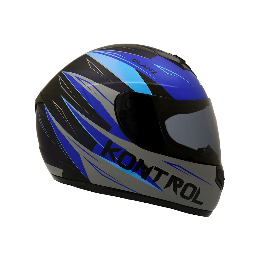 CASCO INTEGRAL KONTROL 878 GLANZ AZUL