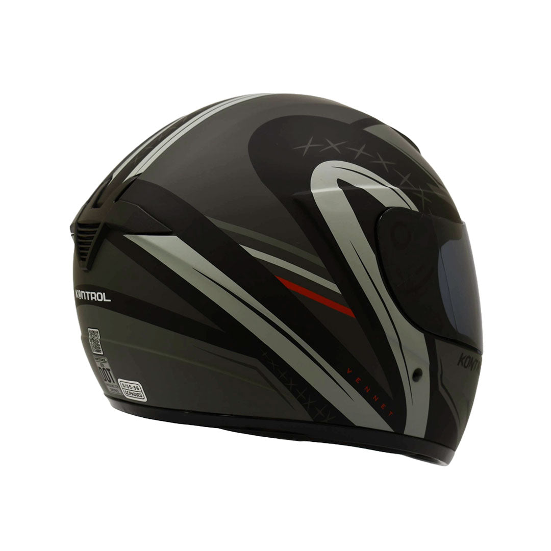 CASCO INTEGRAL KONTROL 878 VENNET GRIS