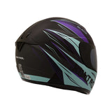 CASCO INTEGRAL KONTROL 878 GLANZ AZUL MORADO